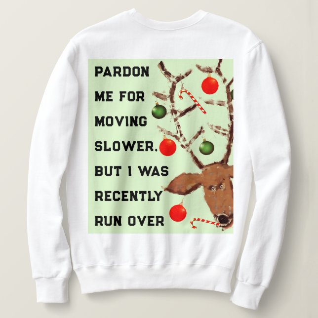 Grandmother Christmas Sweatshirt (Design Back)