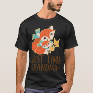 Grandmother First Time Grandma brand funny  T-Shirt