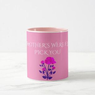GRANDMOTHER FLOWERED personalised mug. Mug