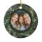 Grandmother foliage wreath photo Christmas black C