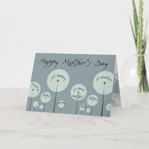 Grandmother Garden Card