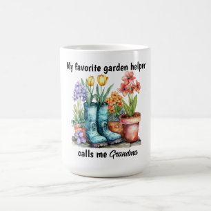 Grandmother garden coffee mug