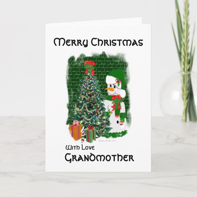 Grandmother Holiday Card (Front)