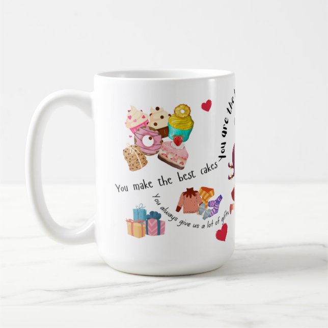 Grandmother mug (Left)