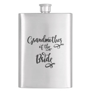 Grandmother of the Bride Hip Flask