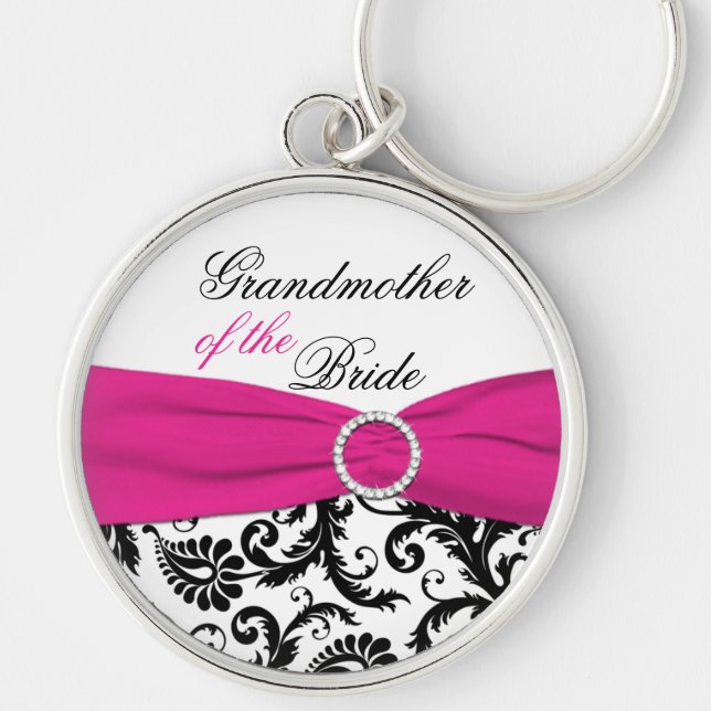 Grandmother of the Bride Keychain (Front)