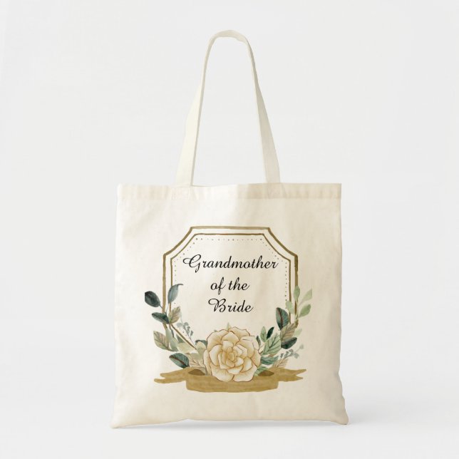 Grandmother Of The Bride Tote Bag (Front)