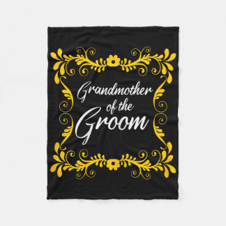 Grandmother Of The Groom Matching Bachelorette Par Fleece Blanket