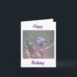 GRANDMOTHER ON YOUR BIRTHDAY (WARBLER) CARD<br><div class="desc">THANKS FOR STOPPING BY ONE OF MY EIGHT STORES!</div>