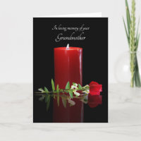 Grandmother or Grandma Sympathy Condolences