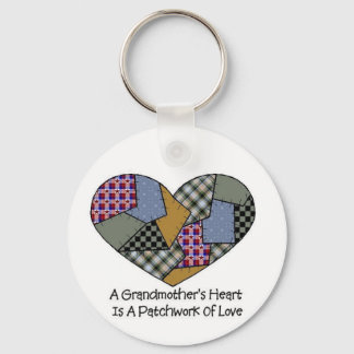 Grandmother Patchwork Keychain