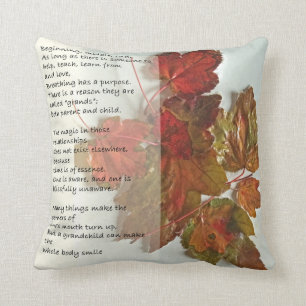Grandmother Poem Cushion