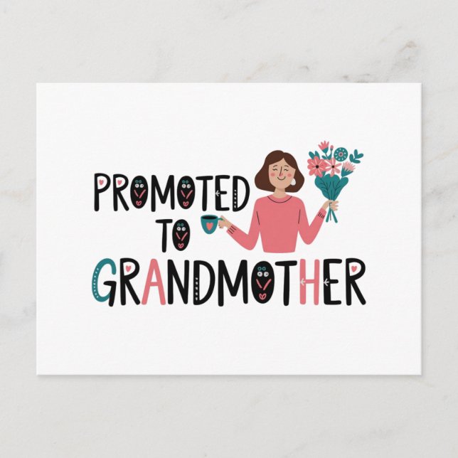Grandmother promotion postcard (Front)