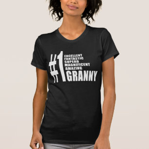 Grandmothers Birthdays : Number One Granny T-Shirt