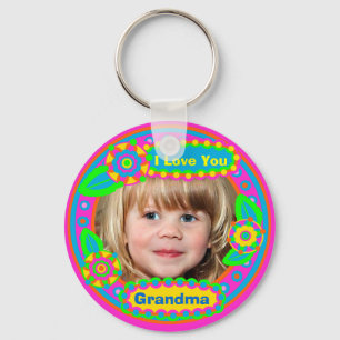 Grandmother's Mother's Day  Custom Keychain