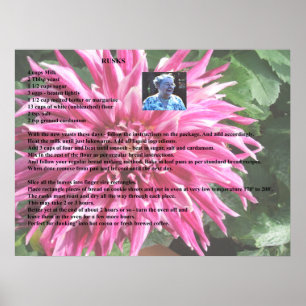 Grandmother's Swedish Rusks Poster