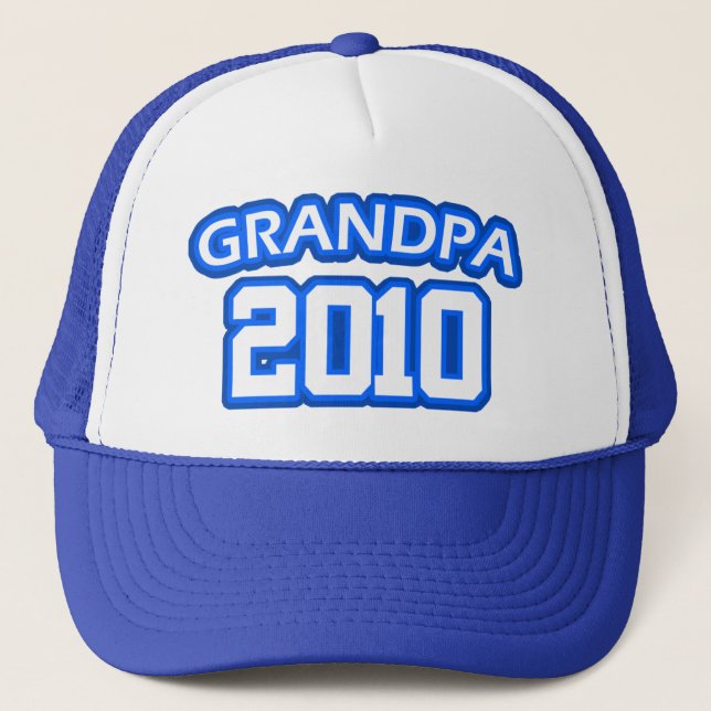 Grandpa 2010 trucker hat (Front)