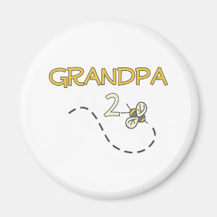 Grandpa 2 Bee Magnet