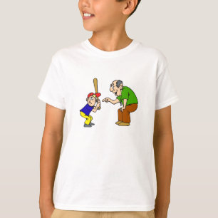 grandpa and boy batter T-Shirt