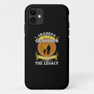 Grandpa And Grandson The Legend And The Legacy Case-Mate iPhone Case