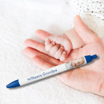 Grandpa Baby's Photo Personalised    Black Ink Pen<br><div class="desc">What grandpa would not lovingly want to have their grandchild's photo on the pen they carry with them all the time? You can change the colour of the trim. Photo does work best when it is not a close up and there is white around it — you can experiment a...</div>