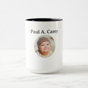 Grandpa Birthday, Baby Face Dady Gift, Custom Face Mug