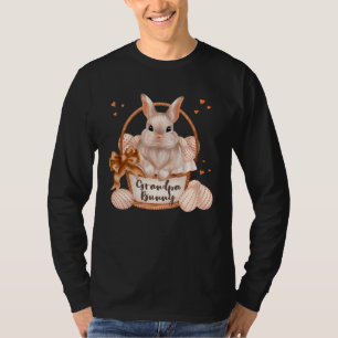 Grandpa Bunny Cute Pastel Matching Family Easter R T-Shirt