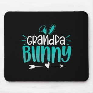 Grandpa Bunny Premium Tri-blend Mouse Pad