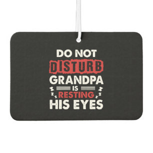 Grandpa Car Air Freshener