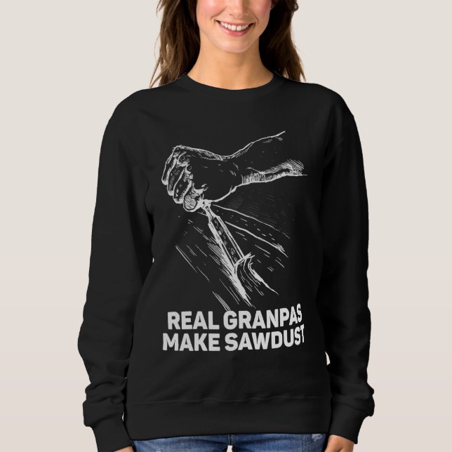 Grandpa Carpenter Tool Sweatshirt (Front)