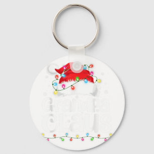 Grandpa Claus Matching Family Christmas Funny Xmas Key Ring