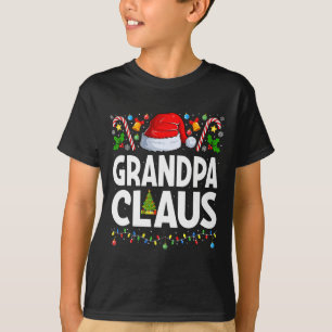 Grandpa Claus Xmas Family Matching Santa Grandpa C T-Shirt