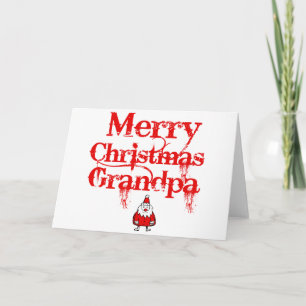 grandpa design holiday card