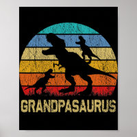 Grandpa Dinosaur T Rex Grandpasaurus 2 kids