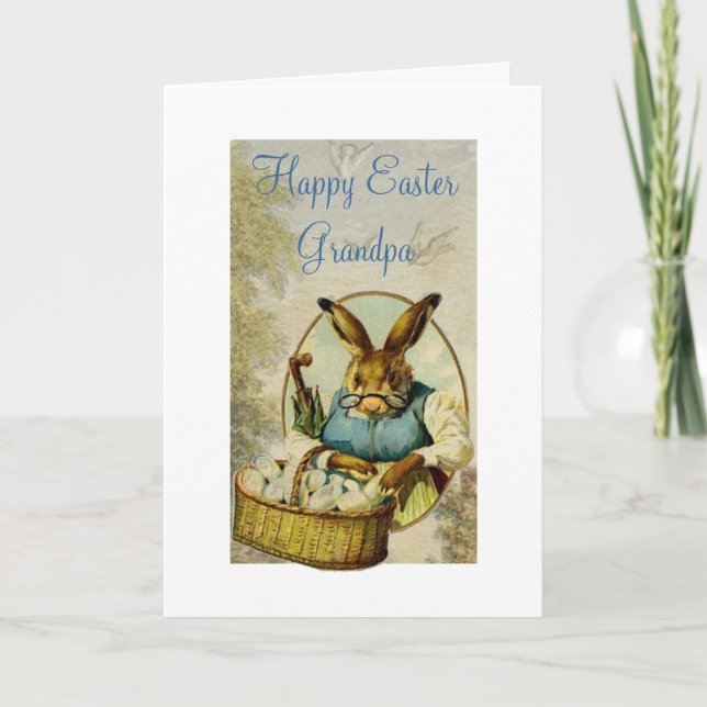 Grandpa Easter Card (Front)