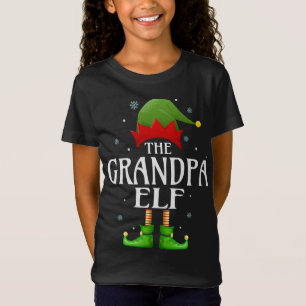 Grandpa Elf Xmas Matching Family Group Christmas G T-Shirt