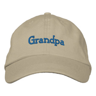 Grandpa Embroidered Hat