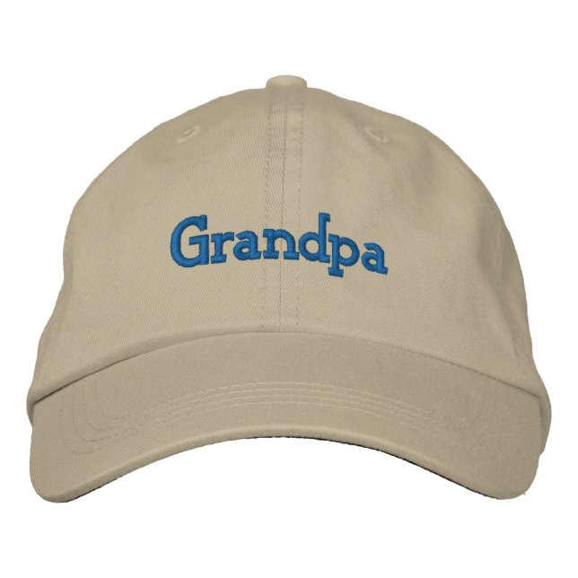 Grandpa Embroidered Hat (Front)