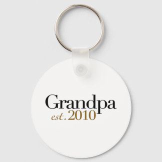 Grandpa Est 2010 Key Ring