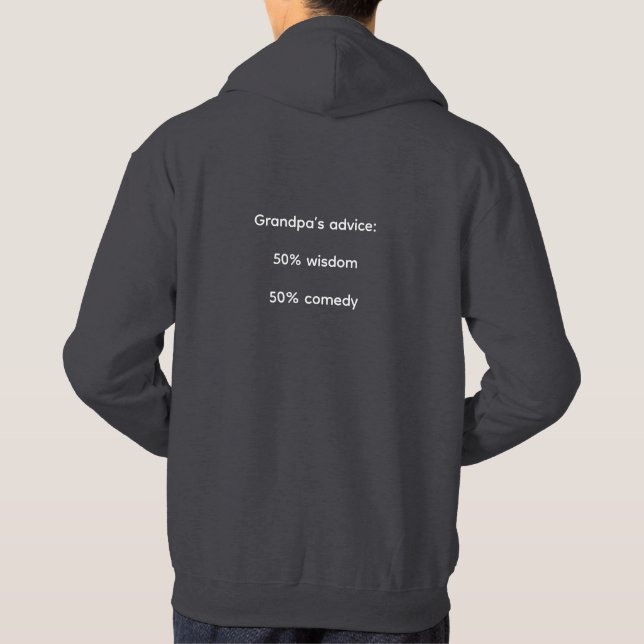 Grandpa est.2026 hoodie (Back)