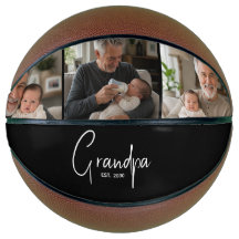 Grandpa Established 3 Photo Black