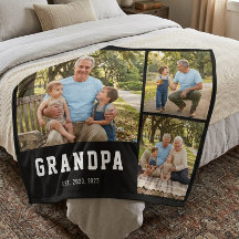 Grandpa Established Bold Modern Black 3 Photo