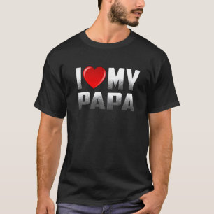 Grandpa From Grandkids Daughter And Son I Love My T-Shirt