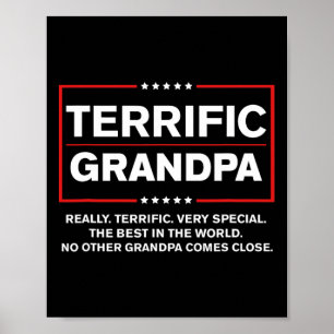 Grandpa - Funny Donald Trump Campaign Style Poster
