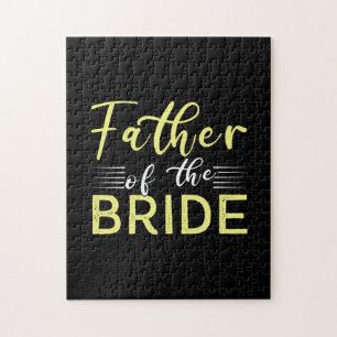 Grandpa Gift Father Of The Bride Jigsaw Puzzle