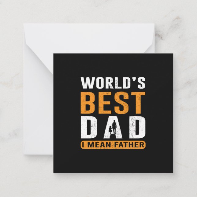 Grandpa Gift | I Mean Father Card (Front)