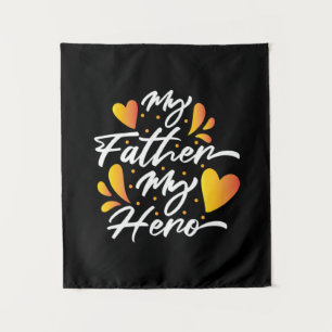 Grandpa Gift   My Father My Hero Tapestry