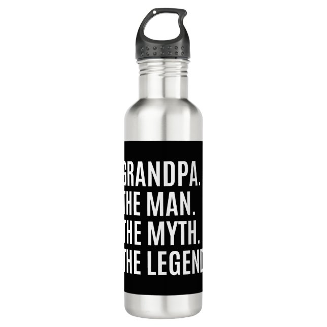 Grandpa/Grandfather Gift 710 Ml Water Bottle (Front)