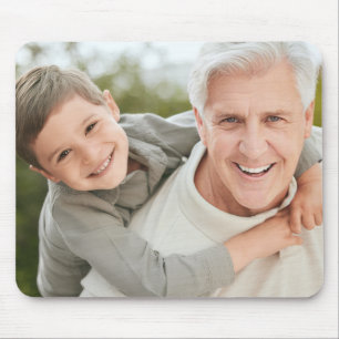 Grandpa Grandfather Grandad Personalised Photo Gif Mouse Pad