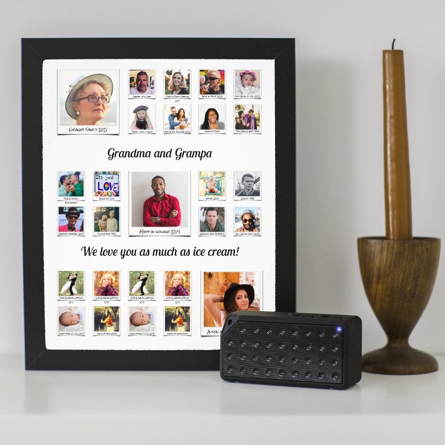 Grandpa Grandma Family Photo Collage (Creator Uploaded)